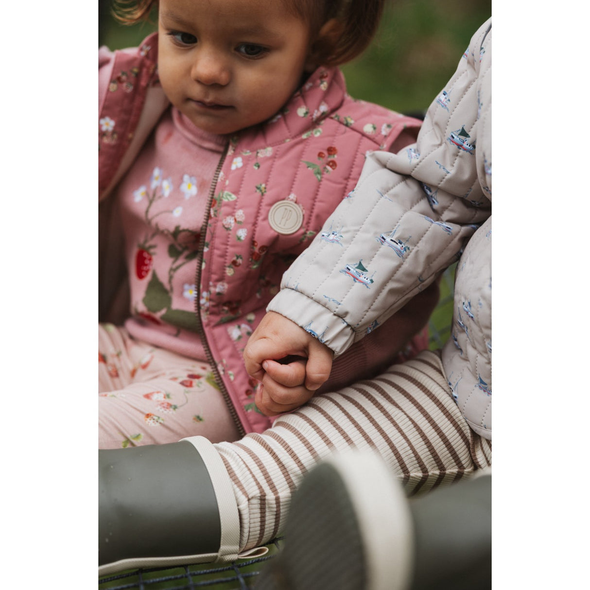 Petit Piao Misty Rose Strawberry AOP PPStar Leggings