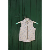 Petit Piao Oxford Tan Boat AOP PPEver Thermo Waistcoat