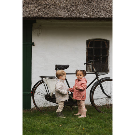 Petit Piao Oxford Tan Boat AOP PPEver Thermo Jacket