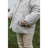 Petit Piao Oxford Tan Boat AOP PPEver Thermo Jacket