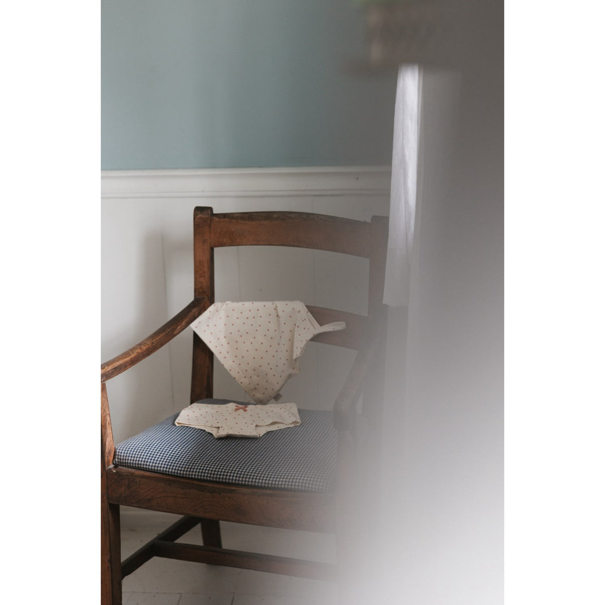 Petit Piao Misty Rose Strawberry AOP PPStar Girls Undershirt 2-pack