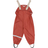 Petit Piao Dusty Rose Strawberry AOP PPDai Rainwear Set W. Susp.