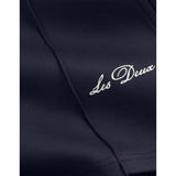 Les Deux Kids Dark Navy Ballier Crew Track Shorts