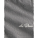Les Deux Kids Black Stan Stripe Swim Shorts