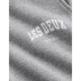 Les Deux Kids Grey Melange Hoop Sweatpants