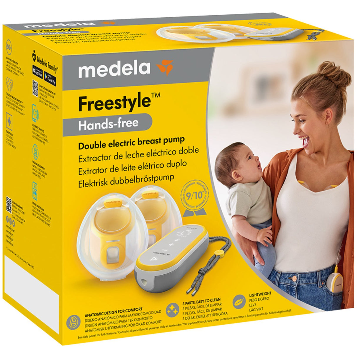 medela Freestyle Hands-Free Double Elektrisk Breast Pump