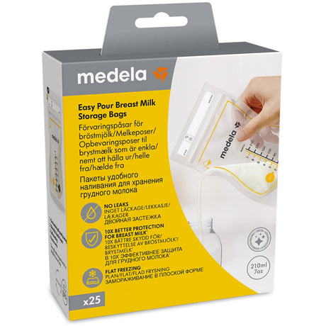 medela Easy Pour Snack Bag Til Brystmælk