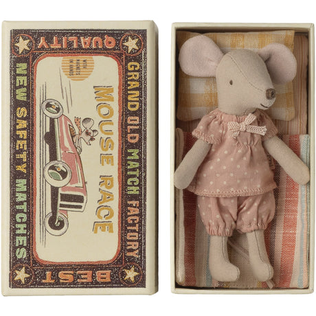 Maileg Storesøster Mus I Tændstikæske