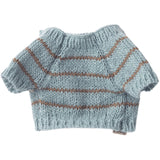 Maileg Hvalpetilbehør , Small, Knitted Sweater - Lys Blå