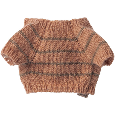 Maileg Hvalpetilbehør , Small, Knitted Sweater - Koral