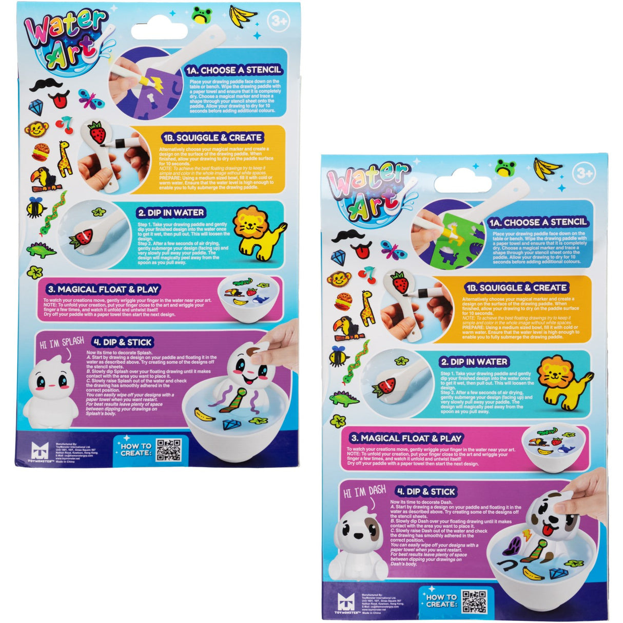Water Art Hydro Dipping Set With 12 Markers Assorted