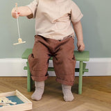 GObabyGO Bamboo Socks Antislip Sand