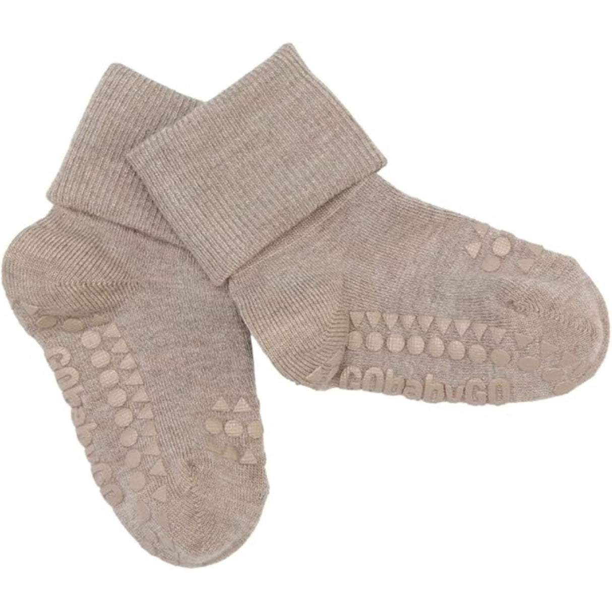GObabyGO Bamboo Socks Antislip Sand