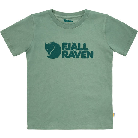 Fjällräven Patina Green Kids Fjällräven Logo T-shirt