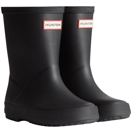 Hunter Black Kids First Rainboot