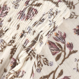En Fant Eggnog Skirt Floral Woven