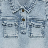 En Fant Light Blue Denim Dress Denim