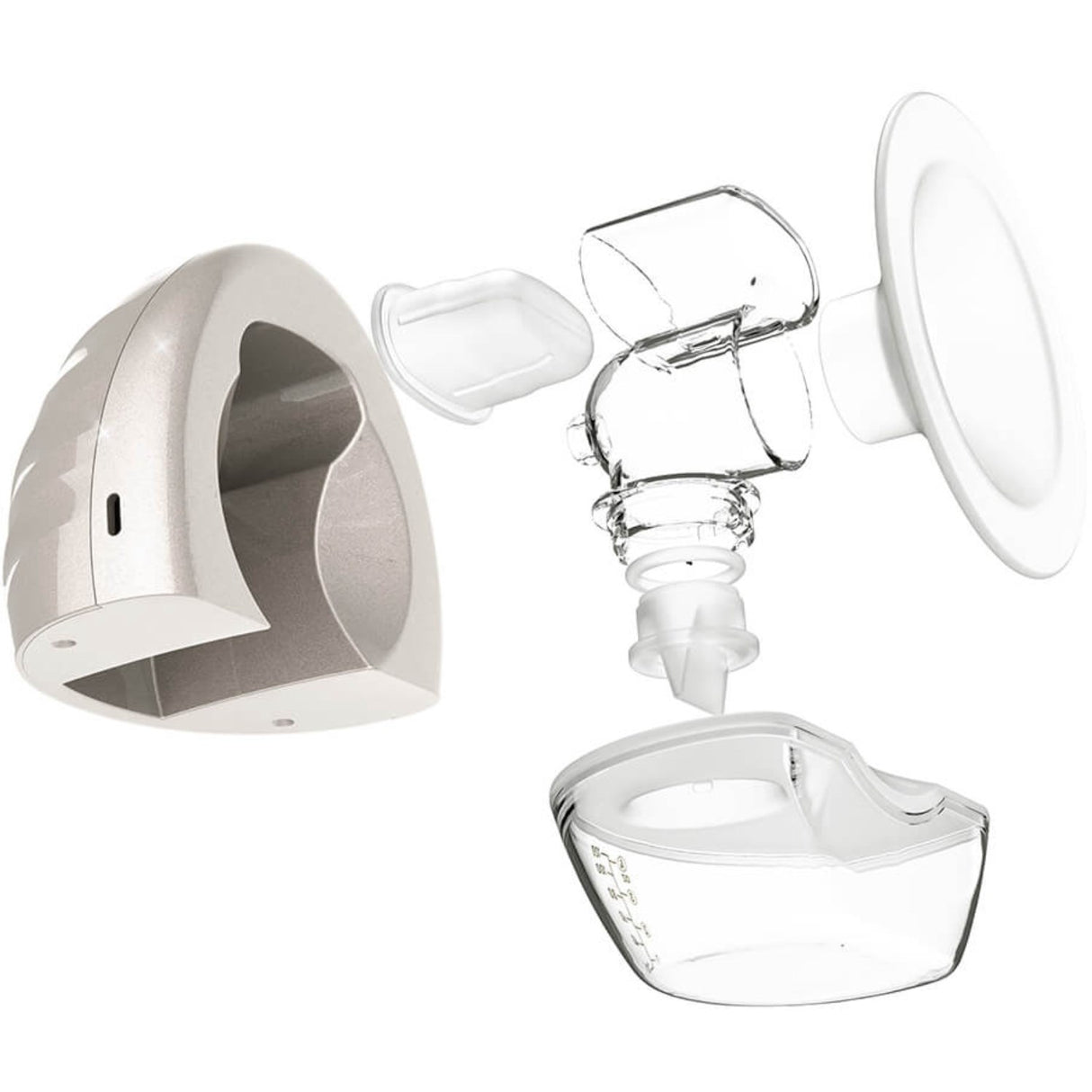Neno Hvid Breast Pump Perla Håndfri Double