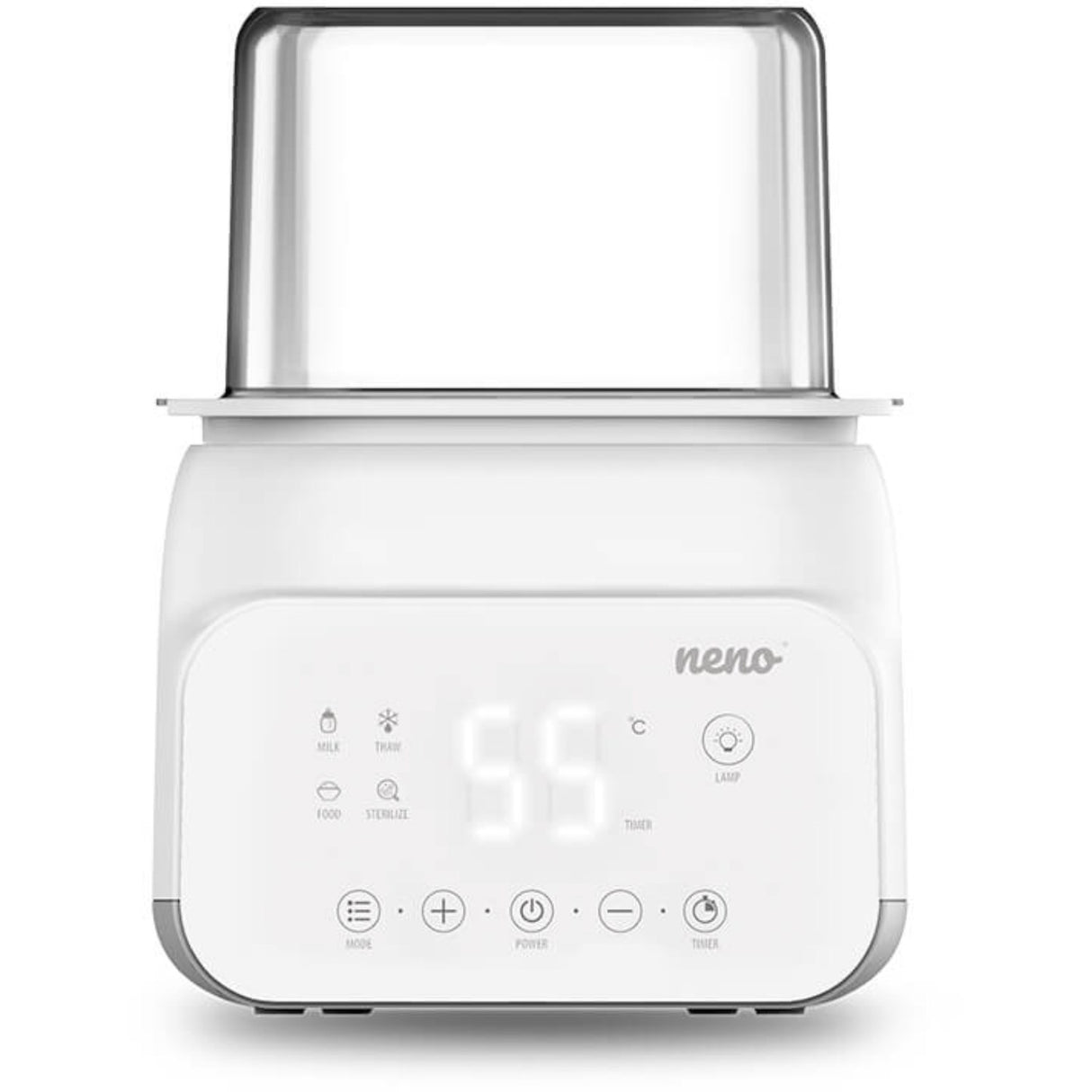 Neno Hvid Sterilisator Og Bottle Warmer Vita