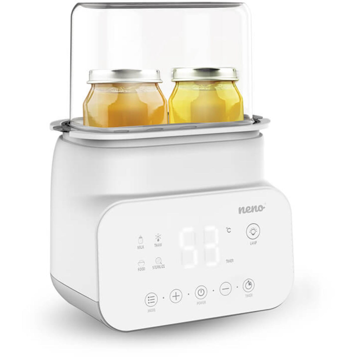 Neno Hvid Sterilisator Og Bottle Warmer Vita