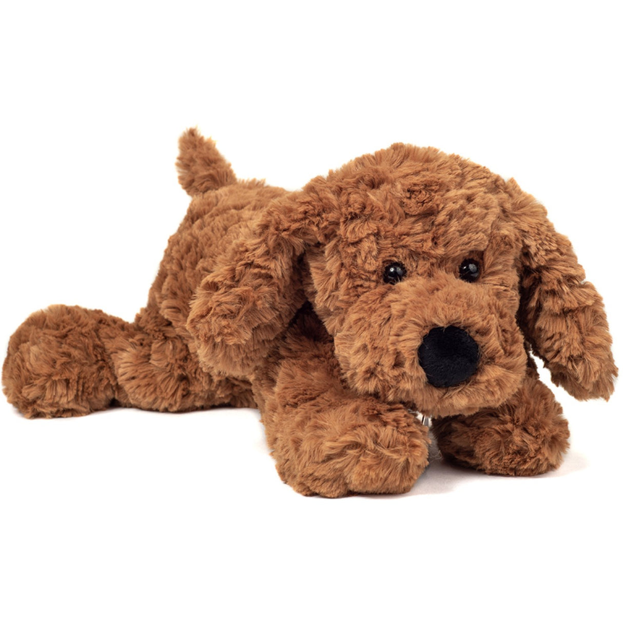 Teddy Hermann Reclining Dog Brown 30 cm