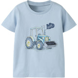 Name It Blue Fog Nmmkalle Ss Nreg Top