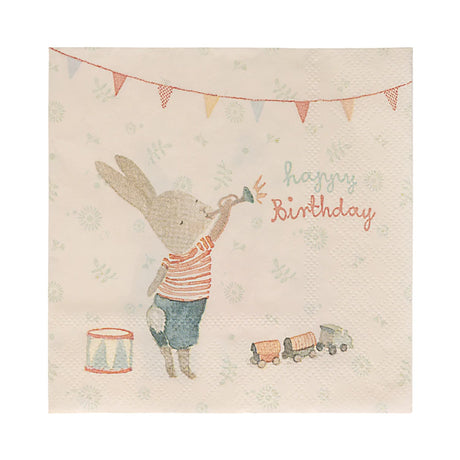 Maileg Napkin, Happy Day