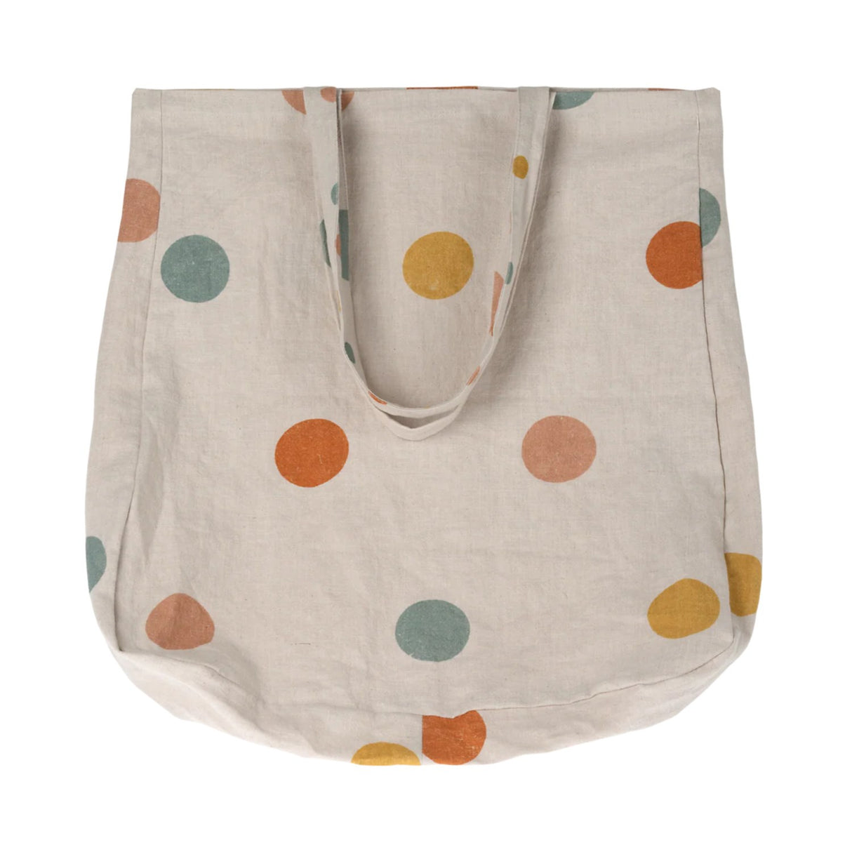 Maileg Tote Bag, Multi Dot - Large