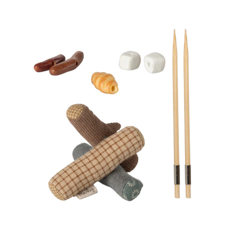 Maileg Campfire Set, Mouse