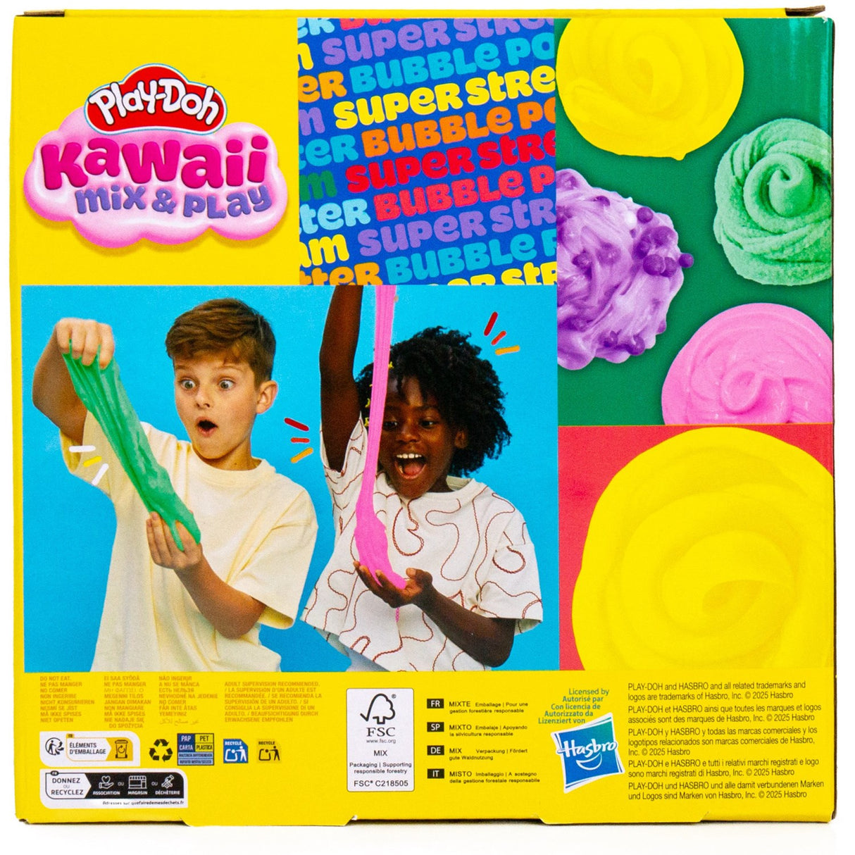 Play-Doh Kawaii Mix & Leg 4-pak
