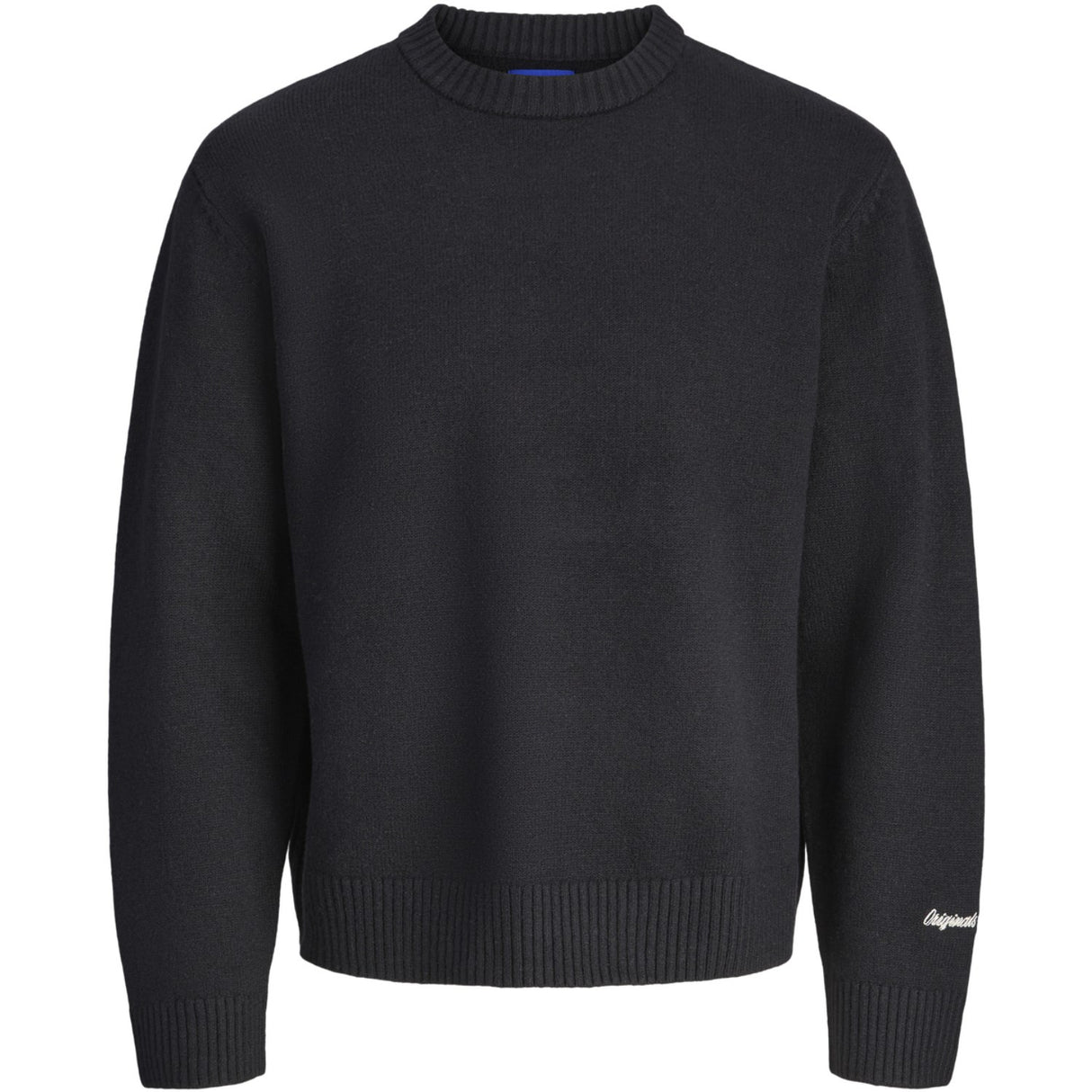 Jack & Jones Junior Black Jornorrebro Knit Crew Neck Sn Jnr