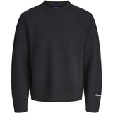 Jack & Jones Junior Black Jornorrebro Knit Crew Neck Sn Jnr