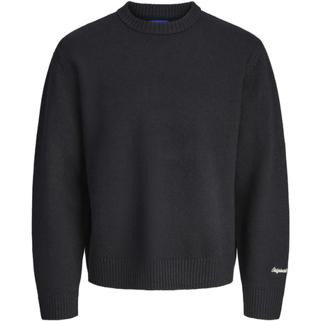 Jack & Jones Junior Black Jornorrebro Knit Crew Neck Sn Jnr