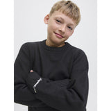 Jack & Jones Junior Black Jornorrebro Knit Crew Neck Sn Jnr