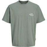 Jack & Jones Junior Laurel Wreath Jornorrebro Typo Tee Ss Crew Neck Sn Jnr