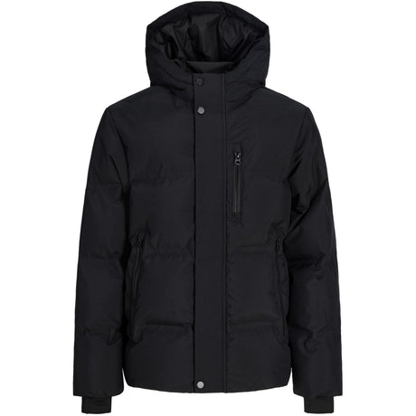 Jack & Jones Junior Black Jcotrace Alpha Puffer Jacket Jnr