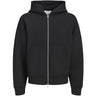 Jack & Jones Junior Black Jcolegacy Sweat Scuba Zip Hood Sn Jnr