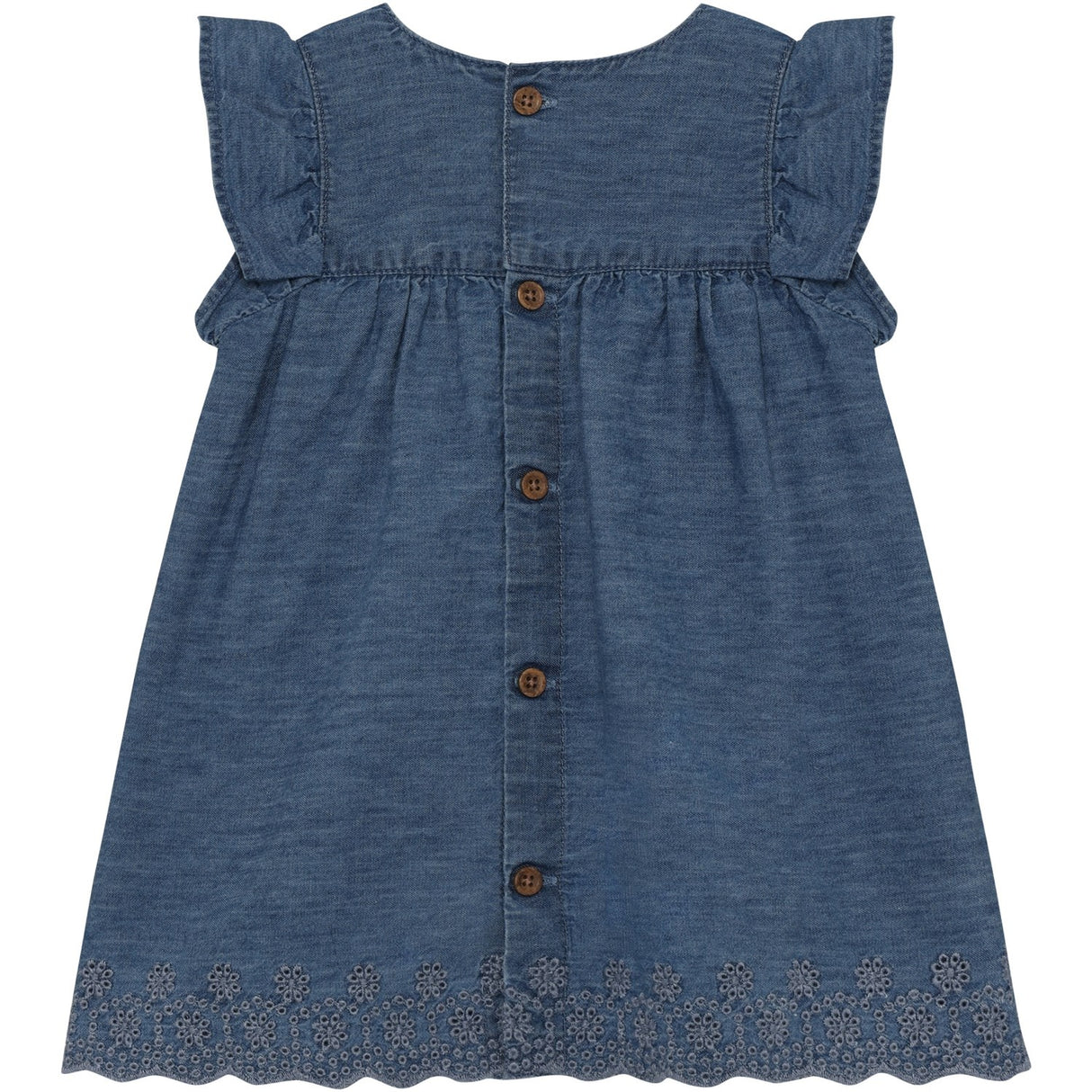 Minymo Faded Denim Dress Ss Chambray Minymo Faded Denim Dress Ss Chambray