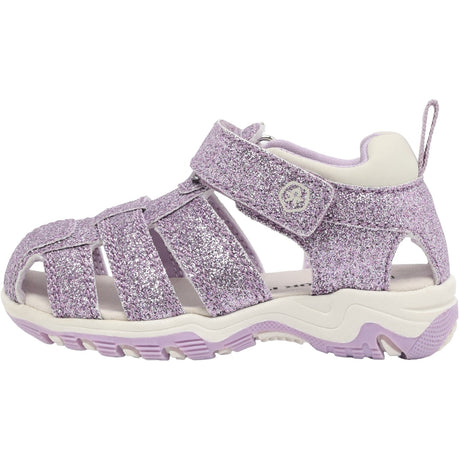 Color Kids Orchid Bloom Baby Sandals W. Velcro Strap
