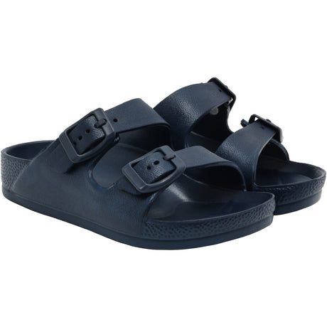 Color Kids Dress Blues Sandals W. Buckles
