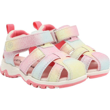 Color Kids Pink Lemonade Baby Sandals W. Velcro Strap