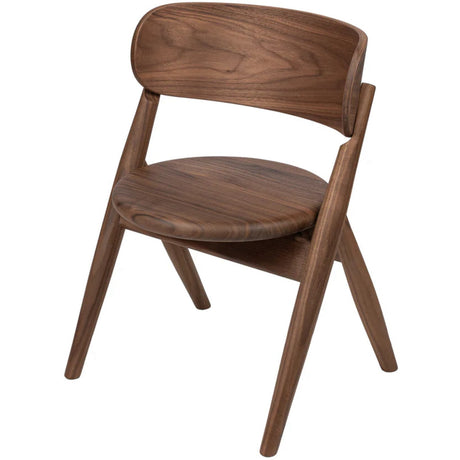 Curve Lab Walnut/Valnød Small Chair