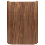 Curve Lab Walnut Curvy Bookcase