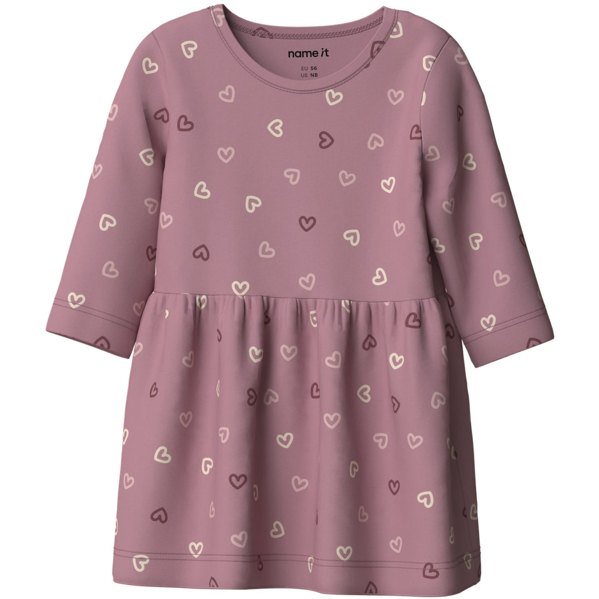 Name It Lilas Hearts Nbfvandora Ls Dress Box
