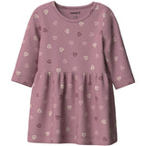 Name It Lilas Hearts Nbfvandora Ls Dress Box