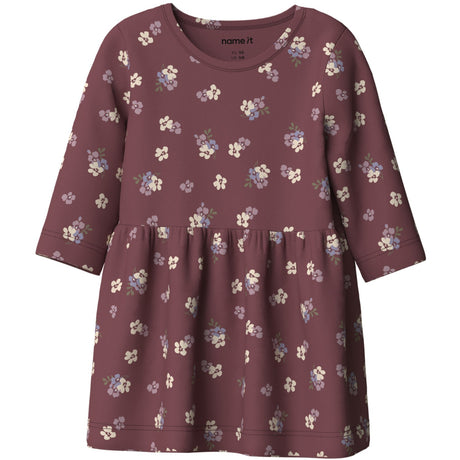 Name It Wild Ginger Floral Nbfvandora Ls Dress Box