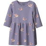 Name It Heirloom Lilac Birds Nbfvandora Ls Dress Box