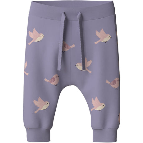 Name It Heirloom Lilac Birds Nbfvandora Pants Box