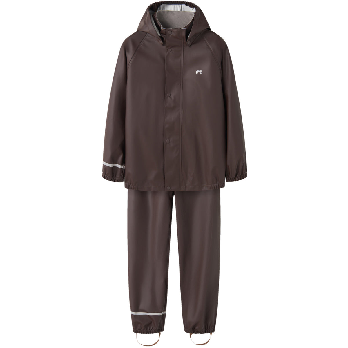 Name It Seal Brown Nkndry10 Rain Set Fo Noos