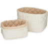 Cam Cam Copenhagen Rowan Quilted Storage Basket 2-Pack